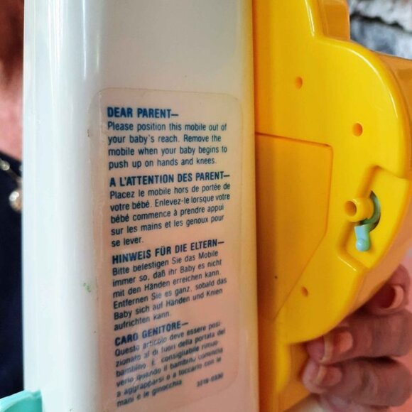 Vintage Disney STARGLOW Crib Mobile 1989 - Picture 7 of 9